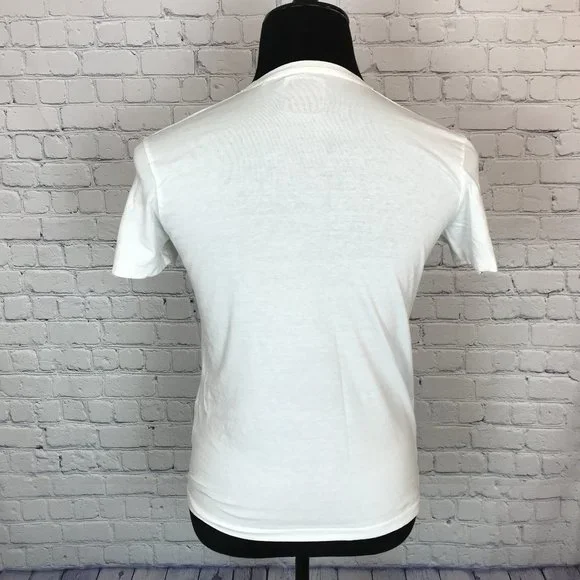 Clayton Tees Collection White Red Blue NYC T-Shirt - Picture 3 of 5